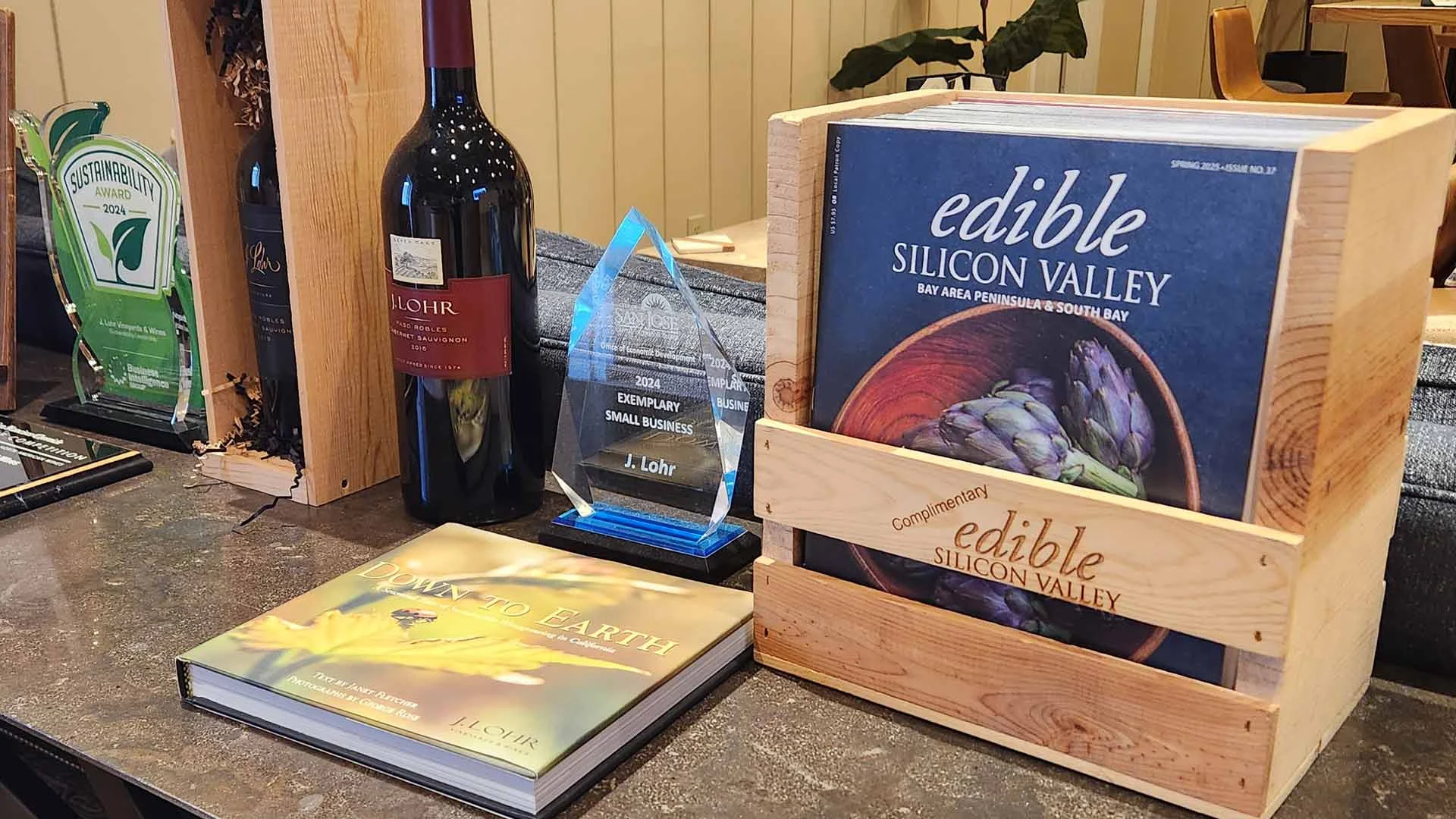 Find a copy of Edible Silicon Valley magazine