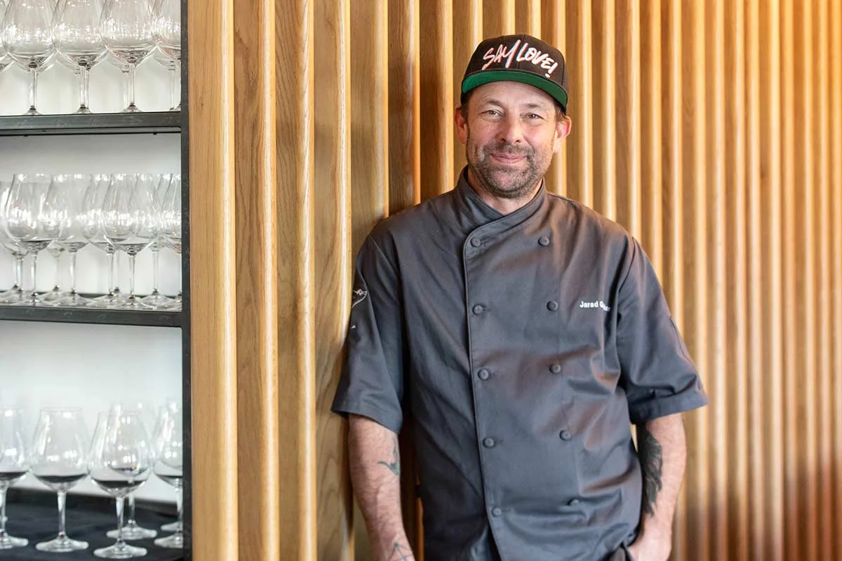 Edible Profile on Chef Jarad Gallagher. Photo by Tony Tieu.