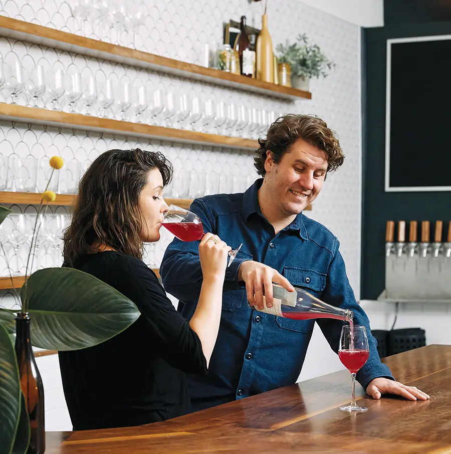 Olivia Maki and Mike Reis, co-proprietors of Oakland_s Redfield Cider Bar _ Bottle Shop.jpeg