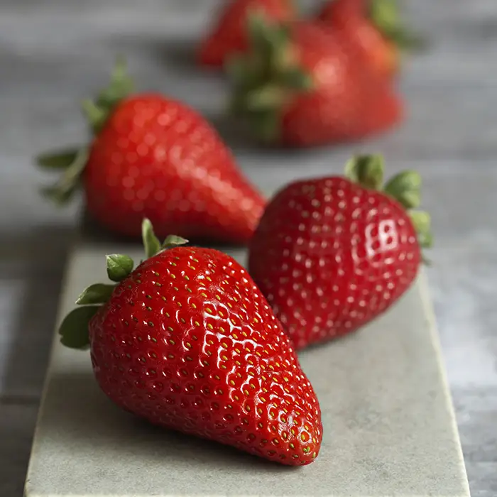 fresh strawberries