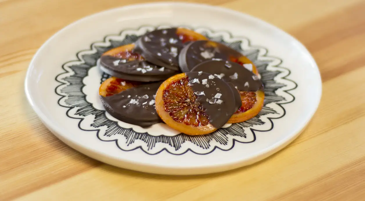 Candied Blood Orange Slices | Edible Silicon Valley
