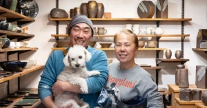 Thomas Arakawa and Kathy Lee-Arakawa welcome you to visit Arakawa Pottery in San Jose